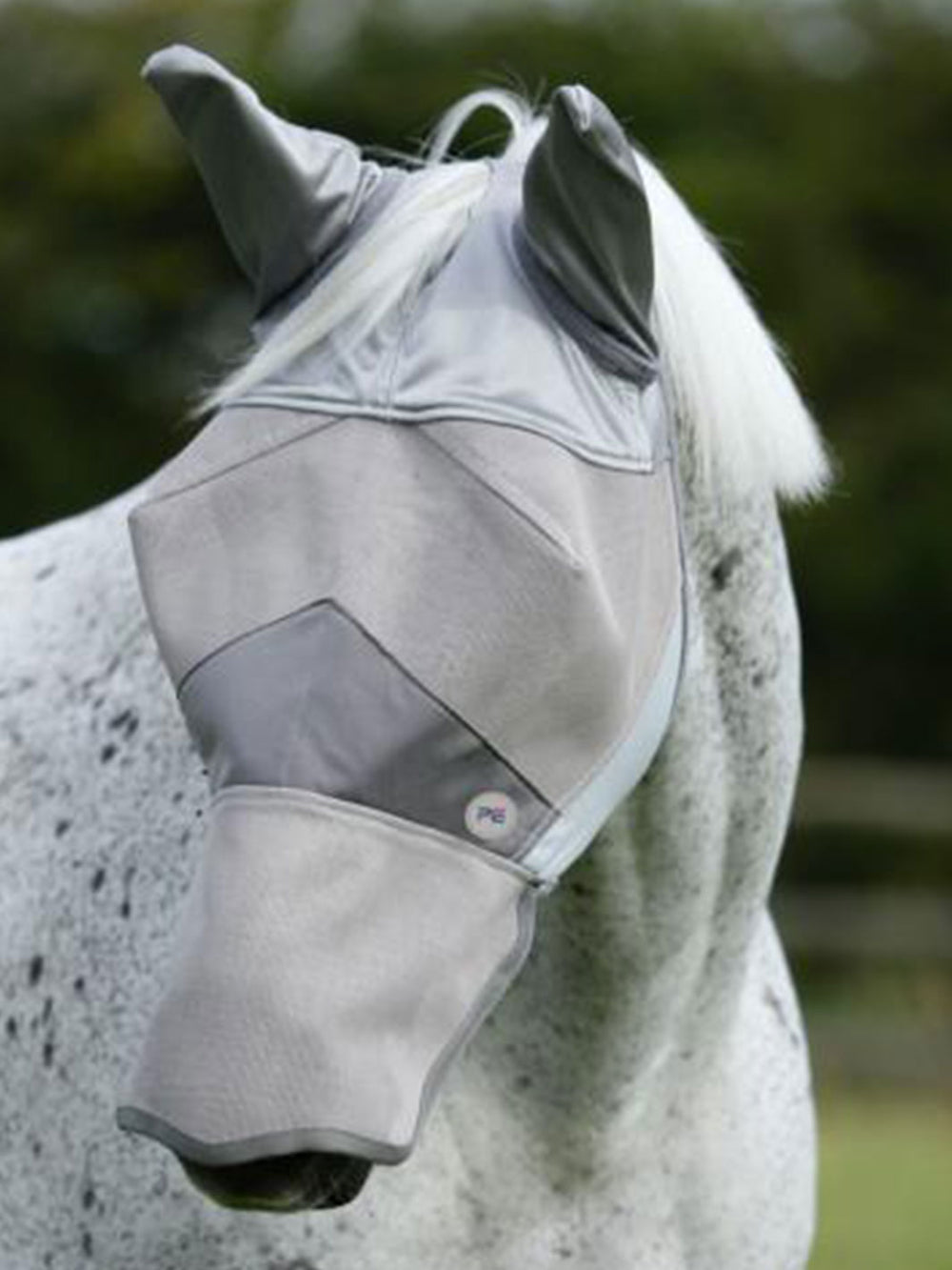 PE Buster Fly Mask XTRA Fly Veil with ears and Nose