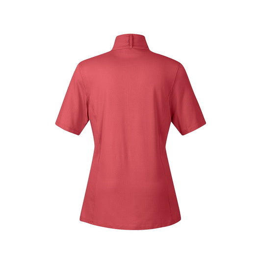 Kerrits Ice Fil® Lite Short Sleeve Riding Shirt - Poppy