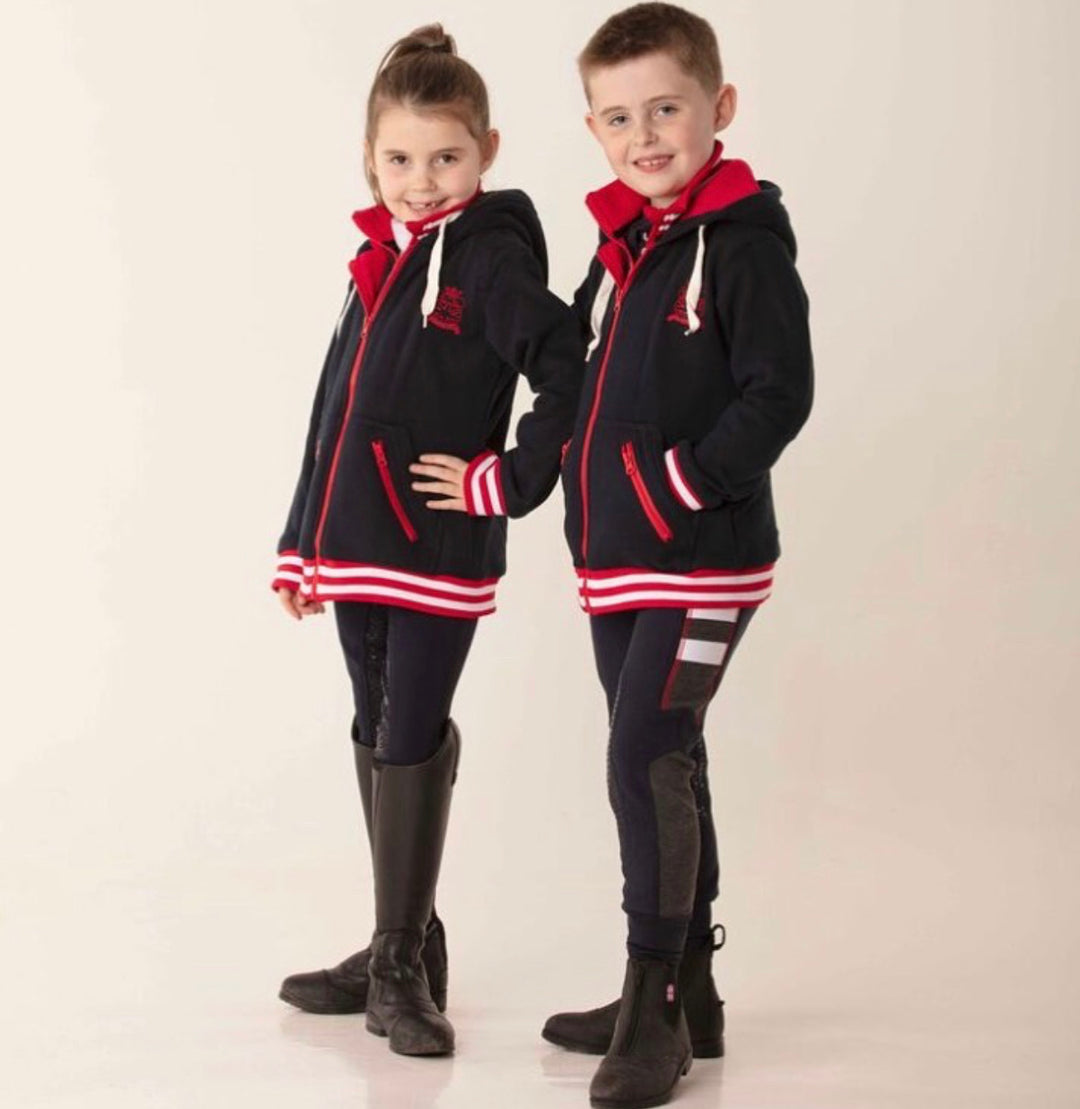 Kids Chillout Navy Logo Hoodie