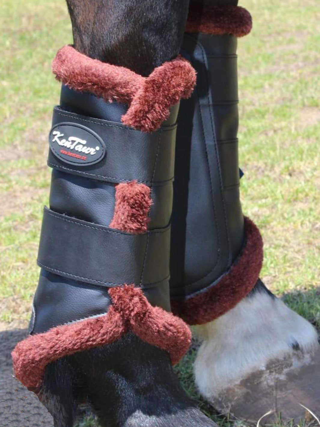 Kentaur Artificial Sheepskin Dressage Boots